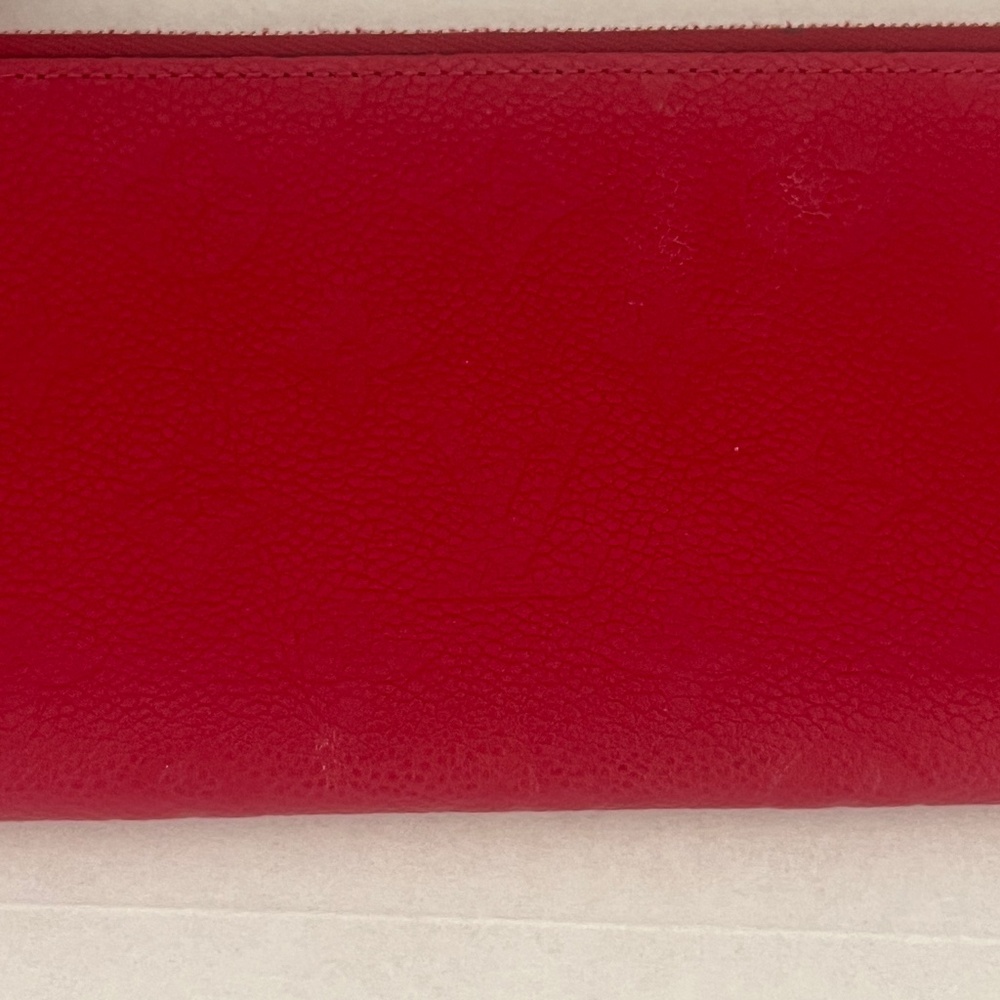 Louis Vuitton Adele Wallet Monogram Empreinte Red. - image 3